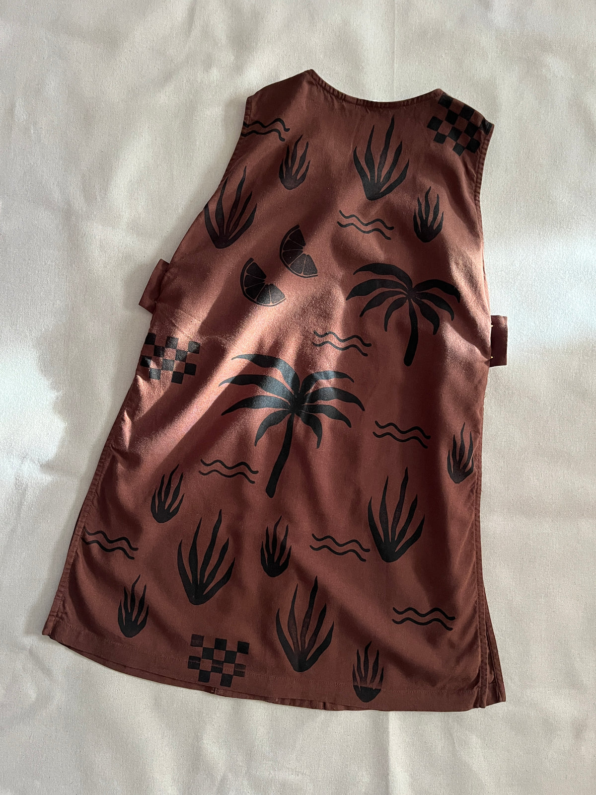 Tropical Printed Vest