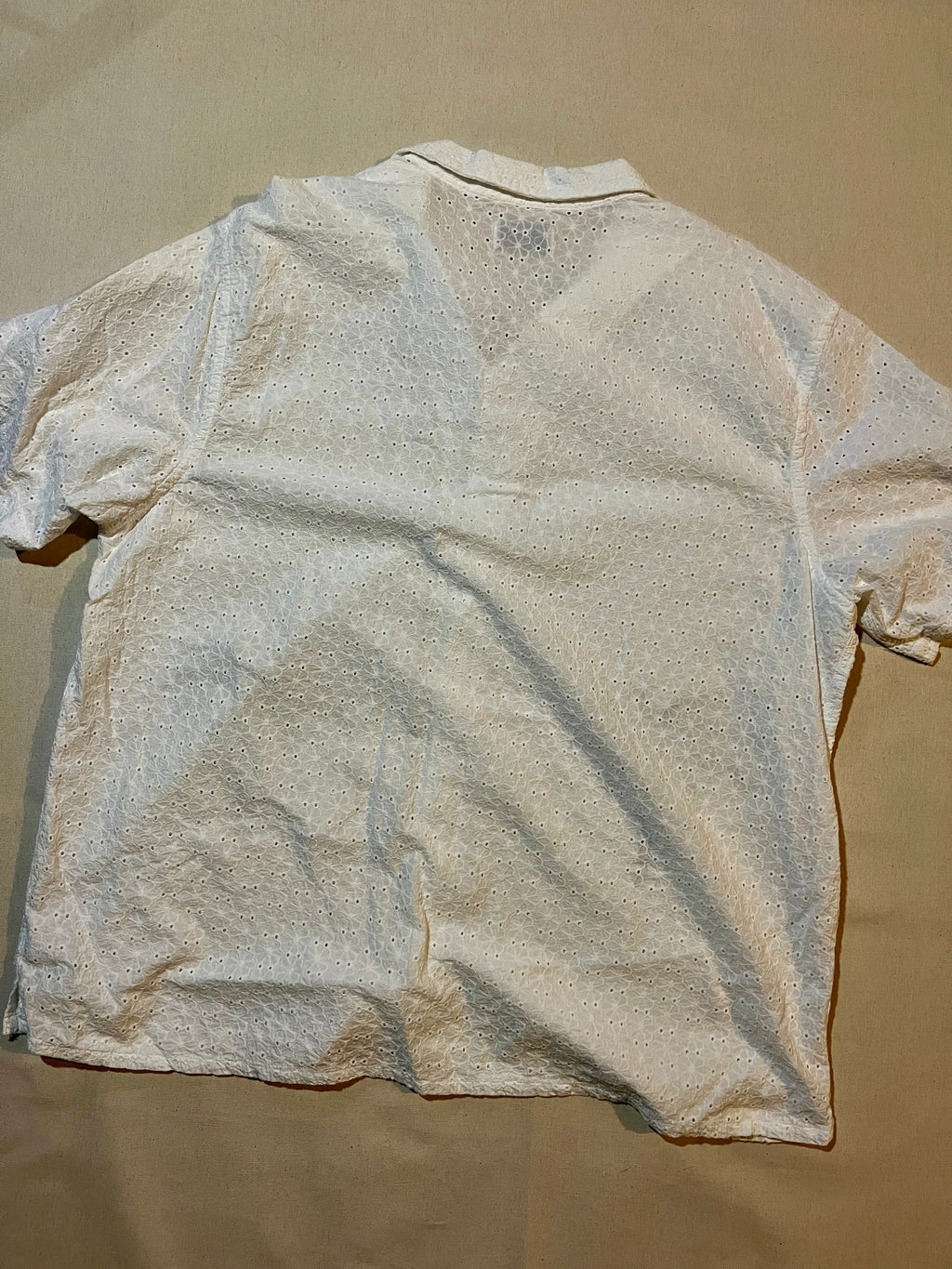 (2XL)Palm Tree Camp Shirt