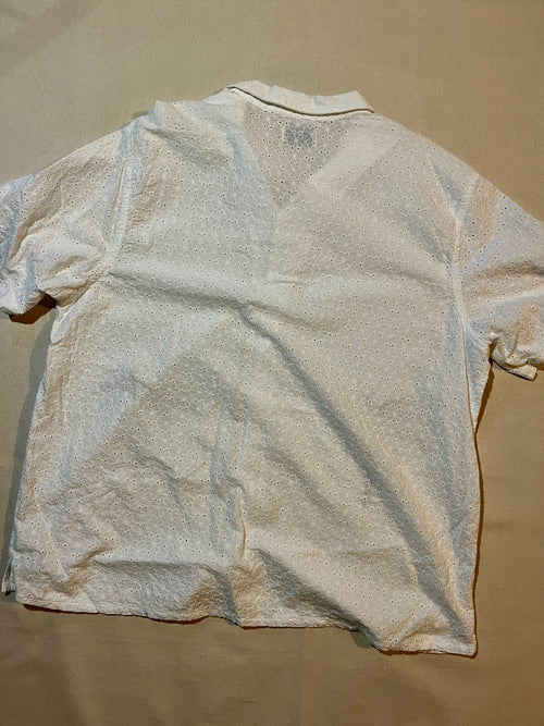 (2XL)Palm Tree Camp Shirt