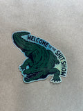 Grn Gator Sticker