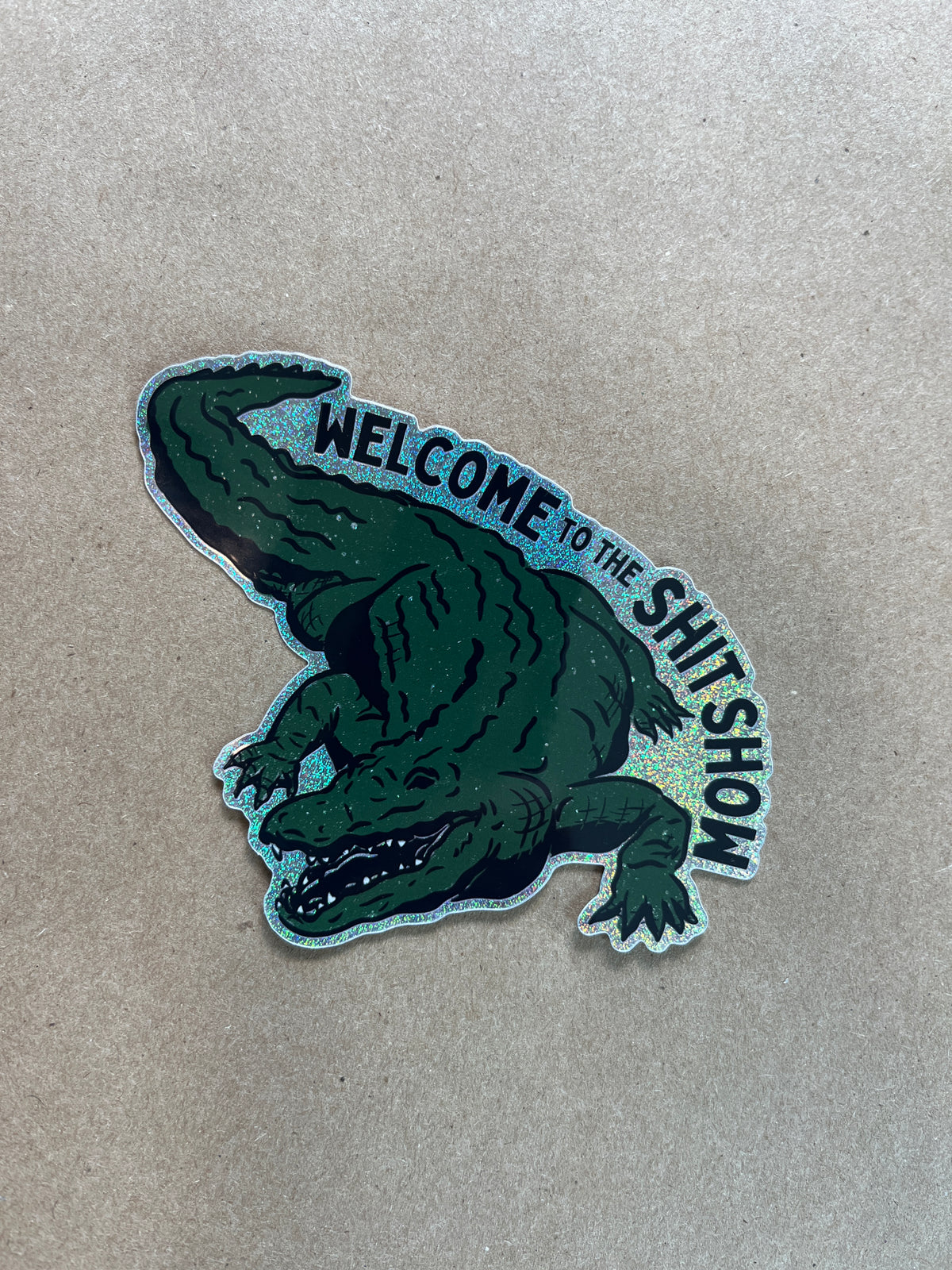 Grn Gator Sticker