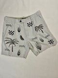 (Sz 34) Tropical Linen Shorts