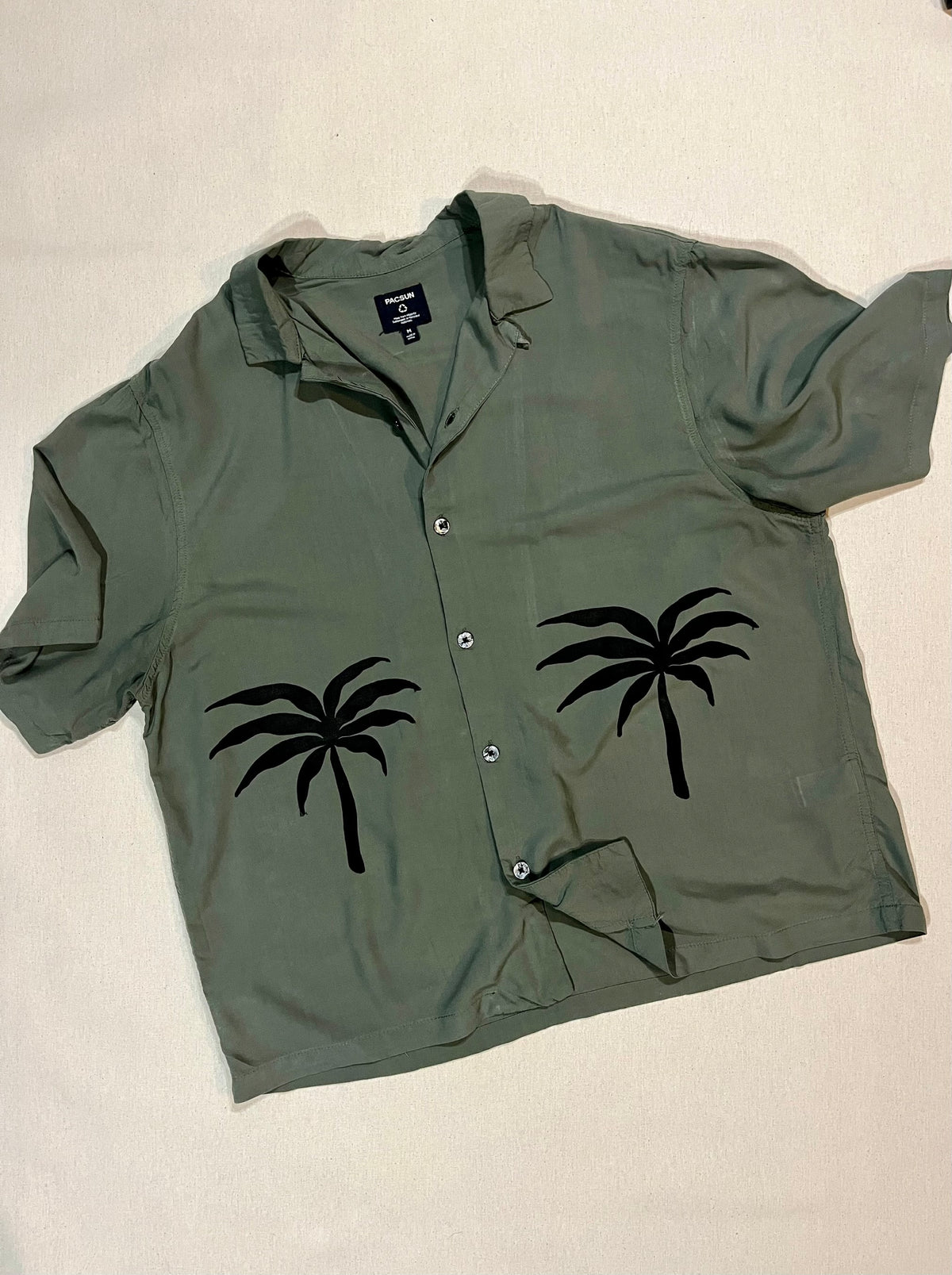 (M)Tropical Palm Shirt