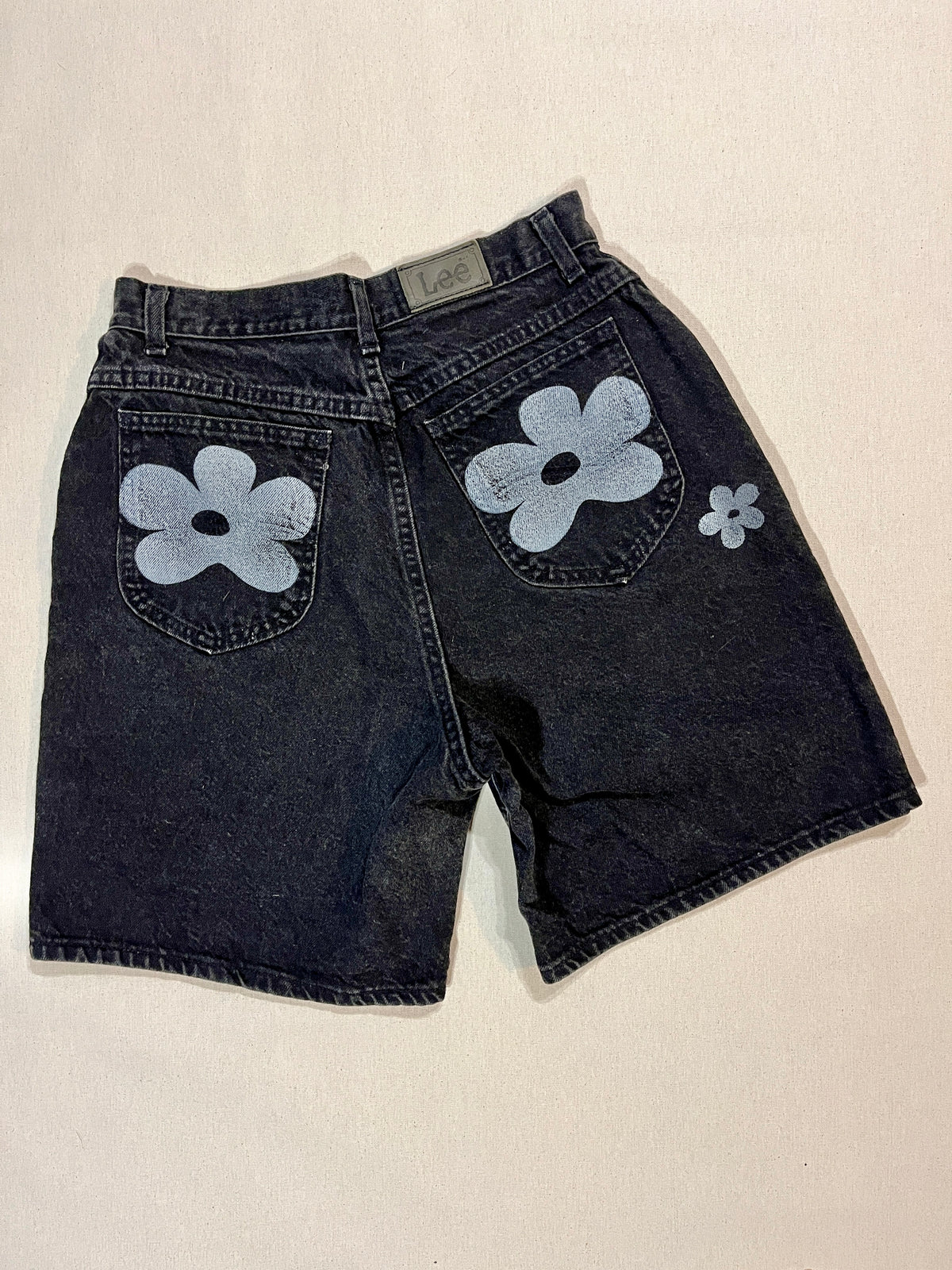 (4)Vintage Flower Shorts