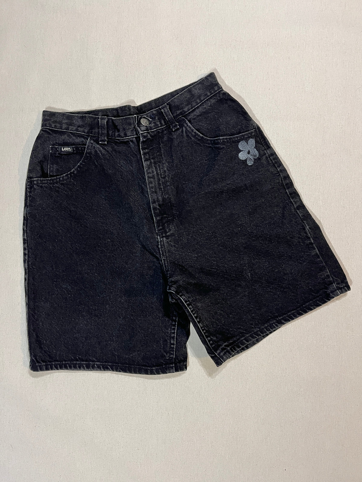 (4)Vintage Flower Shorts