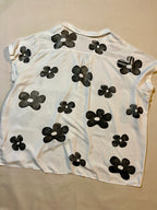 (4XL)Flower Printed Shirt