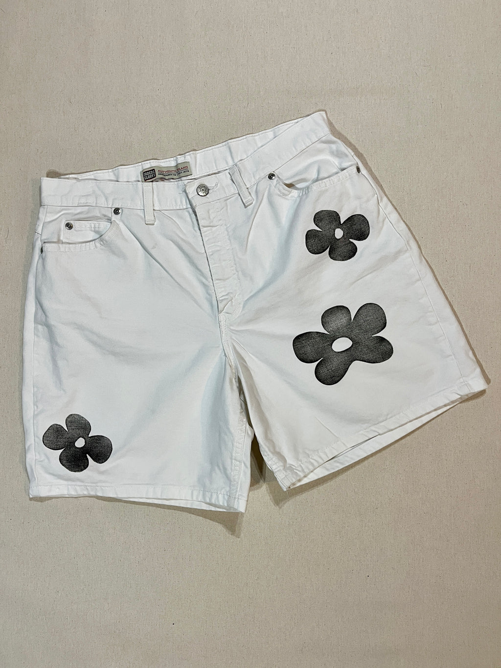(6)Vintage Flower Shorts