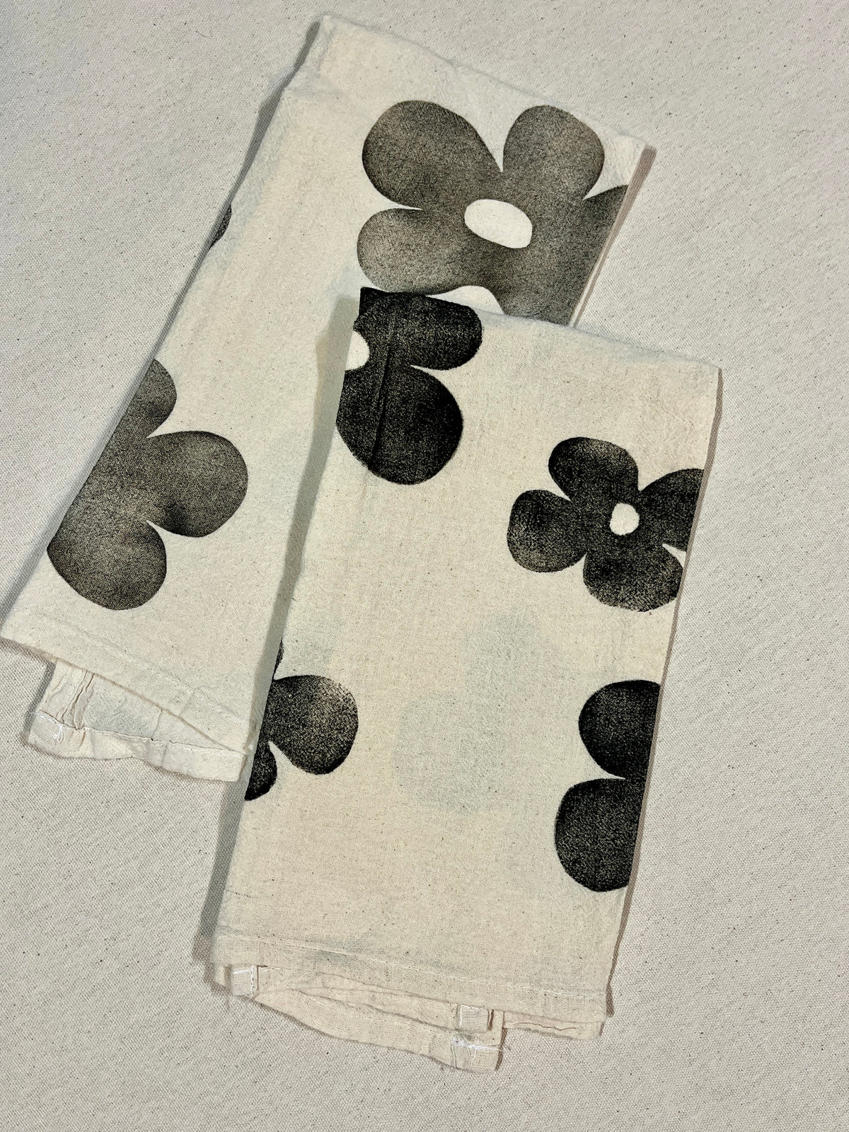 Flower Power Tea Towel